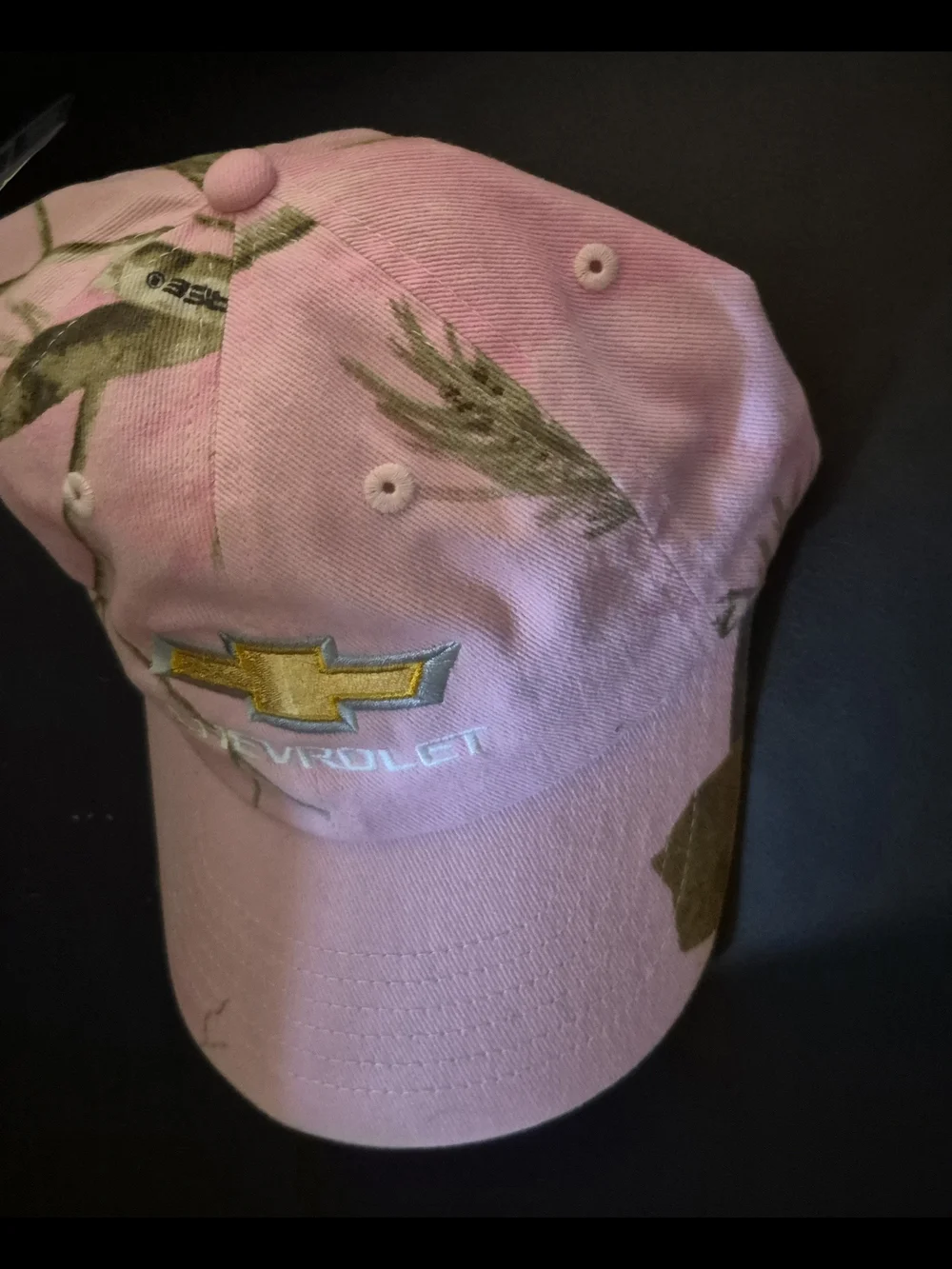 Kids Pink Camouflage Baseball Cap
